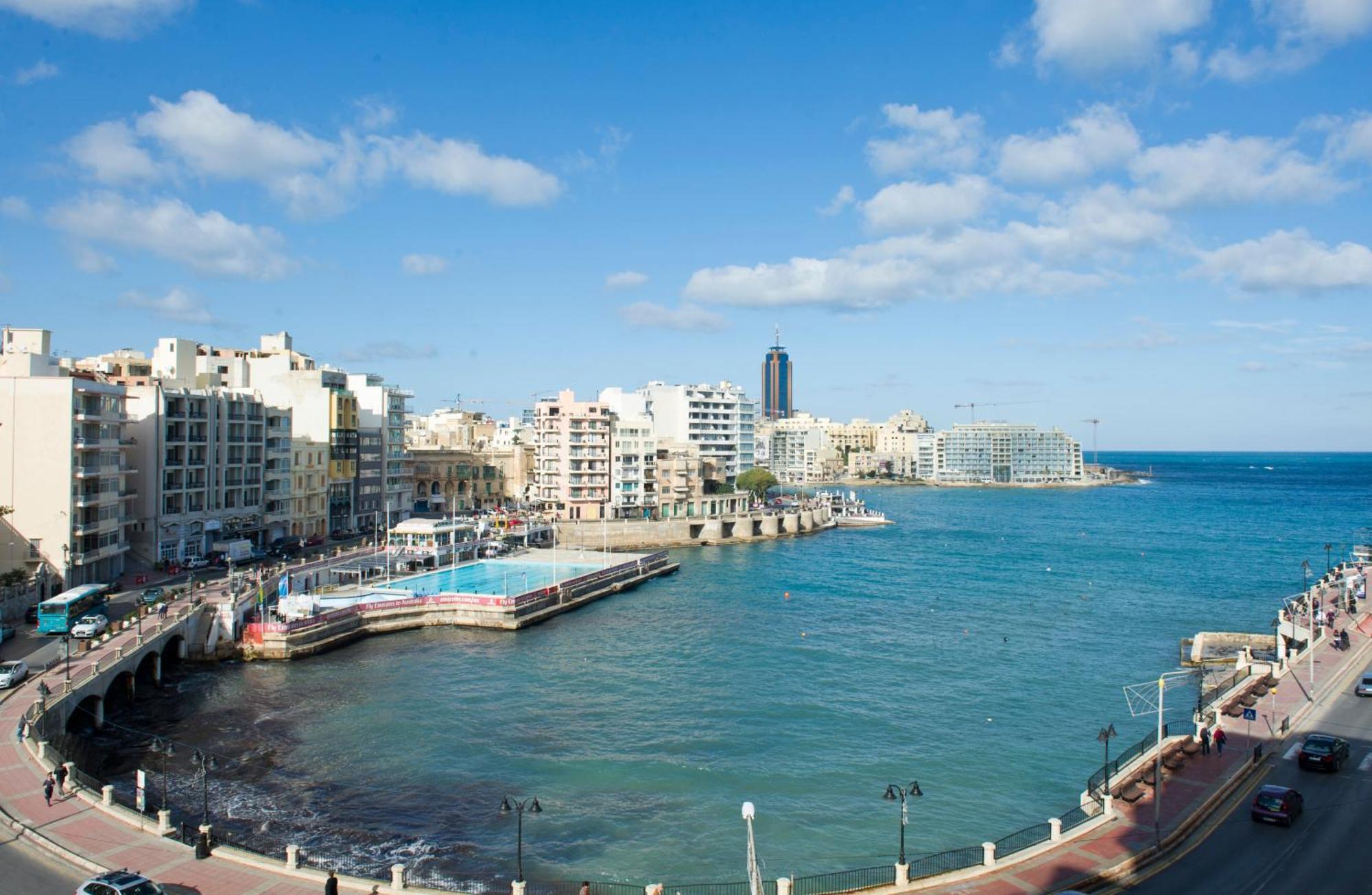 Ferienwohnung Maltese Balcony San Ġiljan Exterior foto